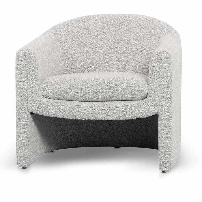 CLC6867-CA Armchair - Charcoal White Boucle