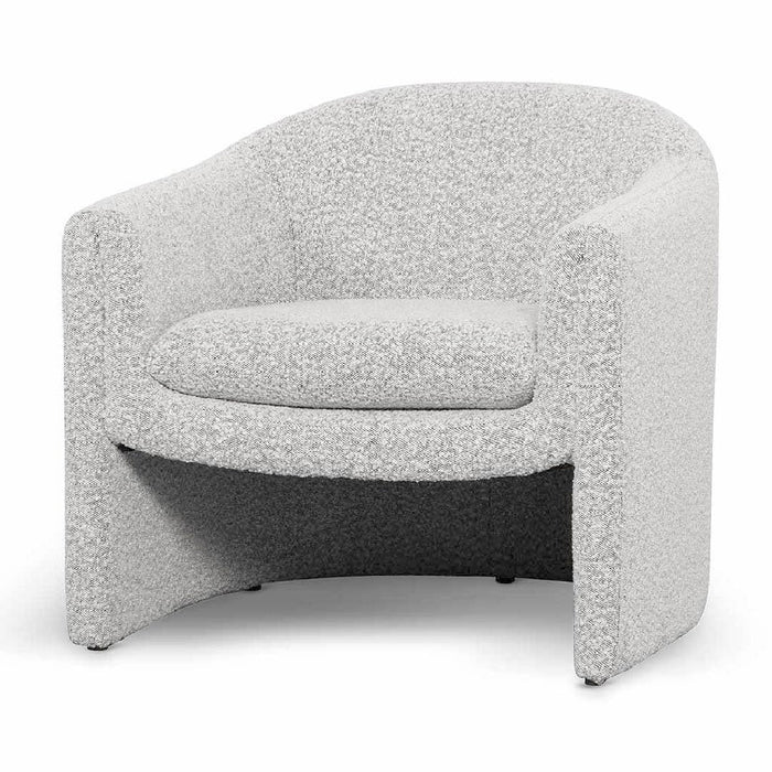 CLC6867-CA Armchair - Charcoal White Boucle