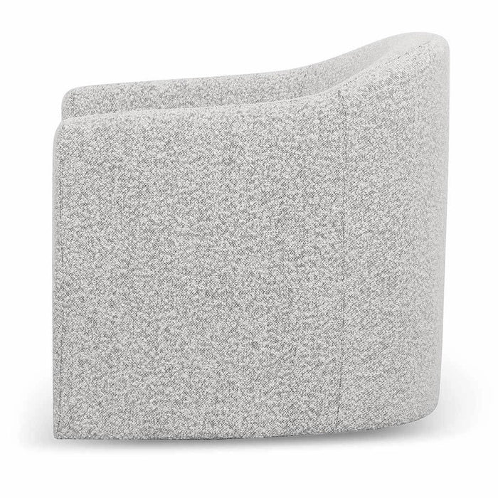 CLC6867-CA Armchair - Charcoal White Boucle