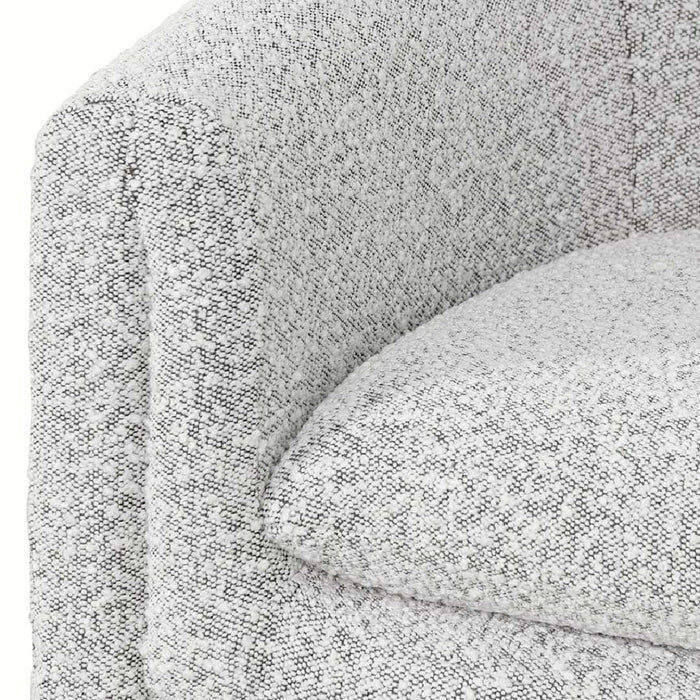 CLC6867-CA Armchair - Charcoal White Boucle