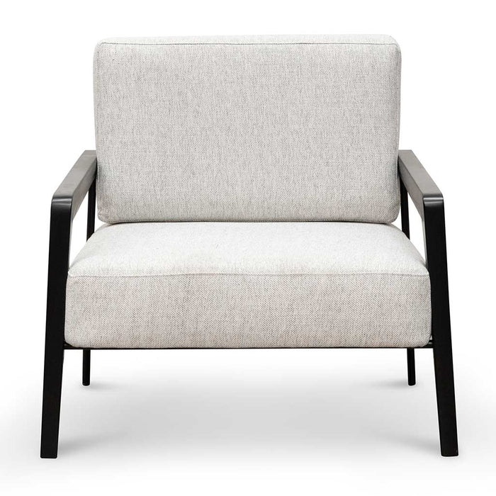 CLC6889-SD Fabric Lounge Chair - Silver Grey