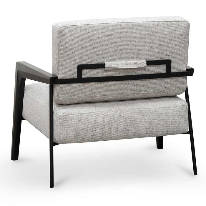 CLC6889-SD Fabric Lounge Chair - Silver Grey