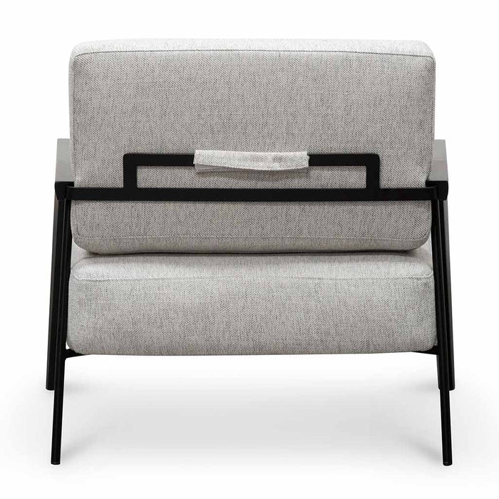 CLC6889-SD Fabric Lounge Chair - Silver Grey