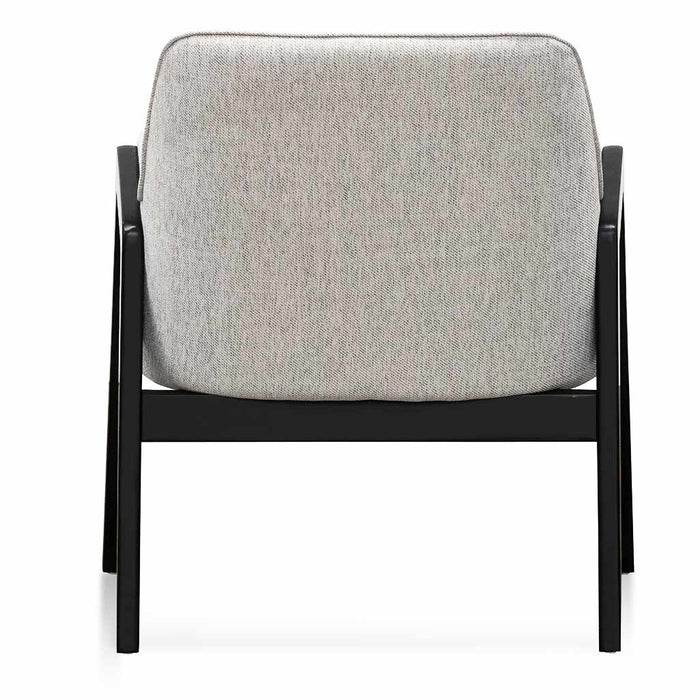 CLC6890-SD Fabric Lounge Chair - Silver Grey