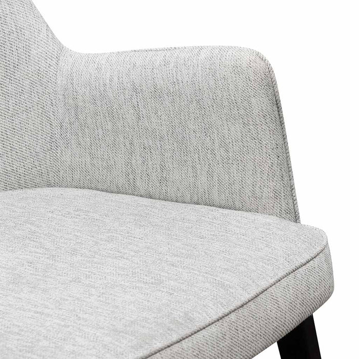 CLC6890-SD Fabric Lounge Chair - Silver Grey