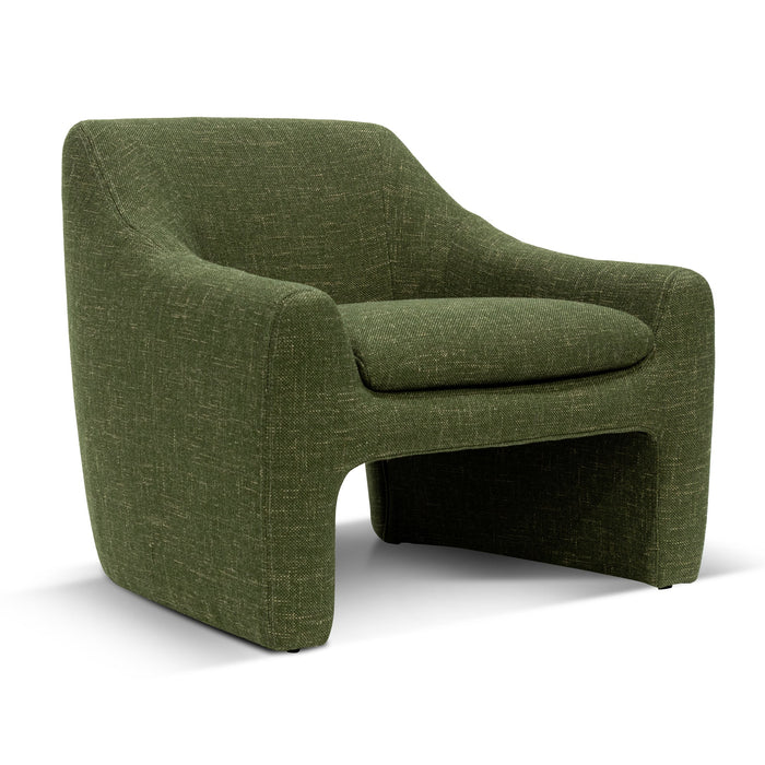 CLC6968-KSO Fabric Armchair - Khaki Green