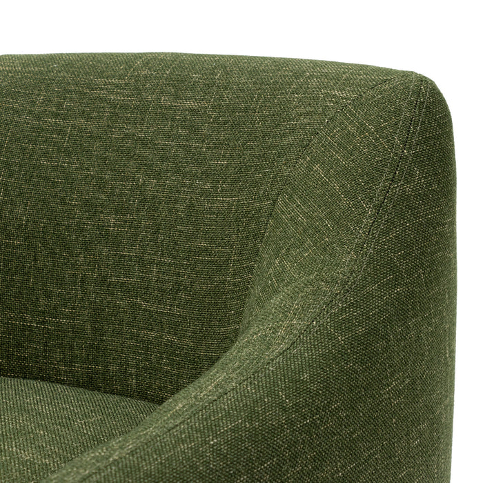 CLC6968-KSO Fabric Armchair - Khaki Green