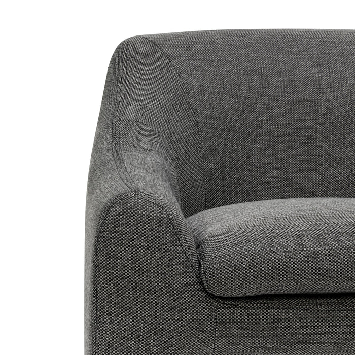 CLC6970-KSO Fabric Armchair - Graphite Grey