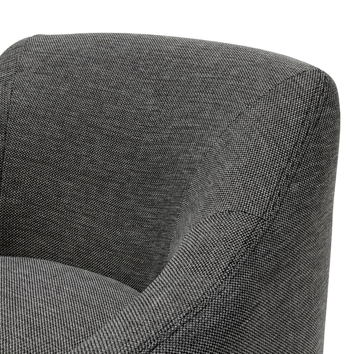 CLC6970-KSO Fabric Armchair - Graphite Grey