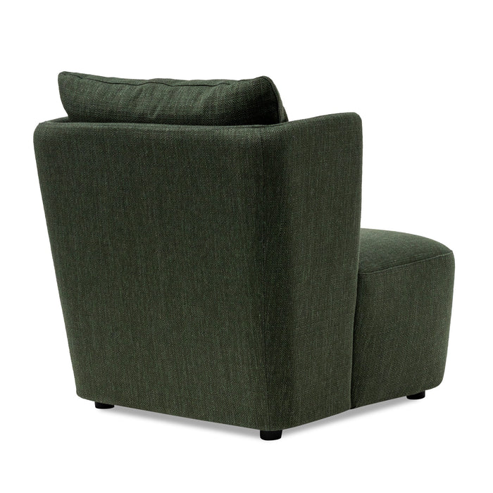 CLC6979-YY Fabric Armchair - Fir Green