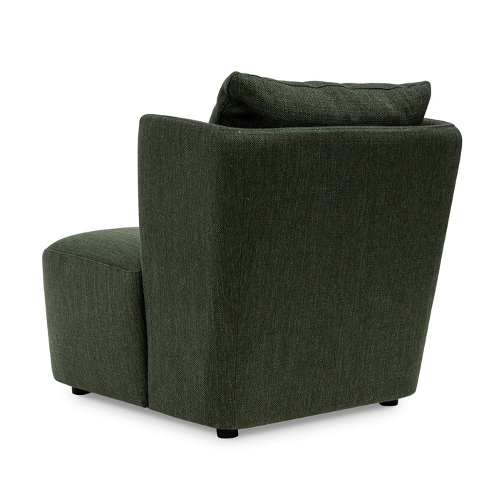 CLC6979-YY Fabric Armchair - Fir Green