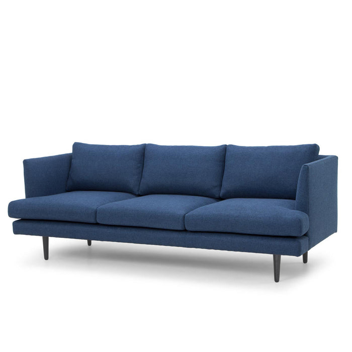 CLC762 3 Seater Fabric Sofa - Navy