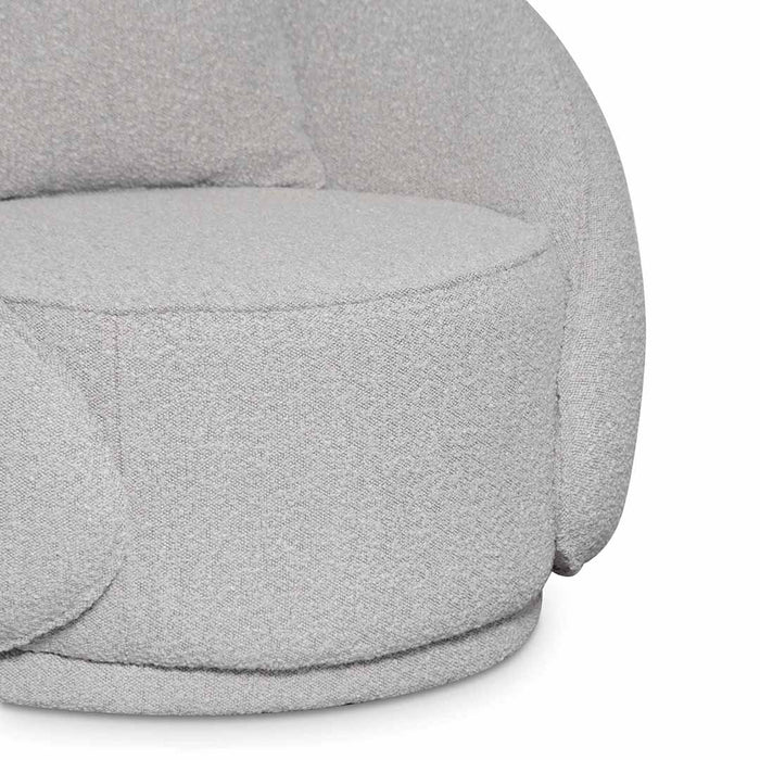 CLC8051-FS Armchair - Ash Grey Boucle