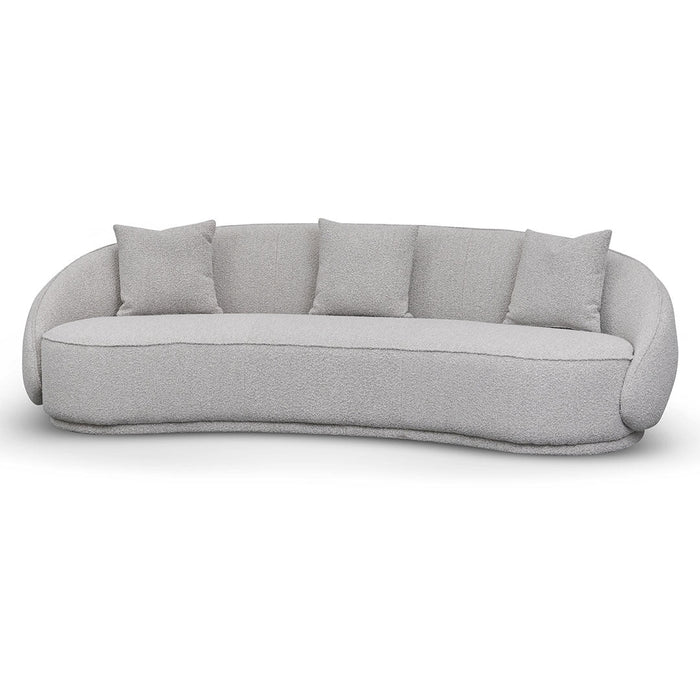 CLC8052-FS 4 Seater Sofa - Ash Grey Boucle