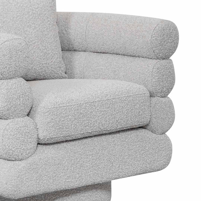 CLC8053-FS Armchair - Ash Grey Boucle