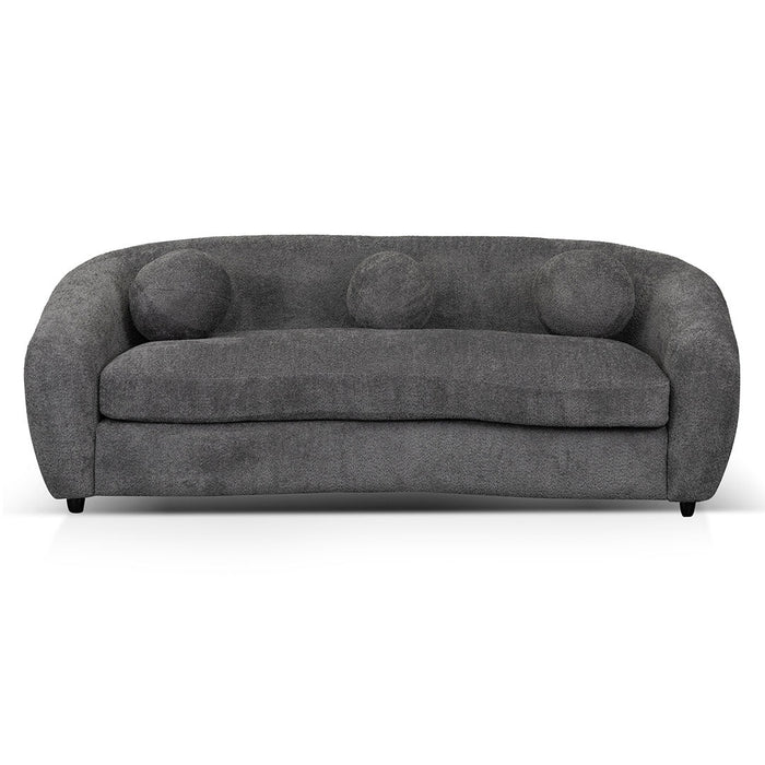 CLC8110-CA 3 Seater Fabric Sofa - Iron Grey