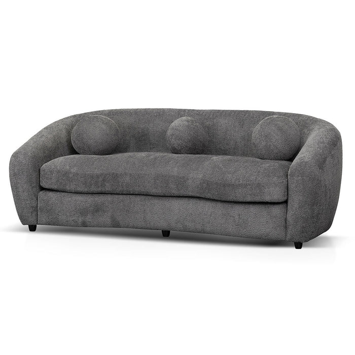 CLC8110-CA 3 Seater Fabric Sofa - Iron Grey