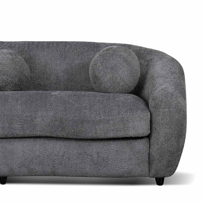 CLC8110-CA 3 Seater Fabric Sofa - Iron Grey