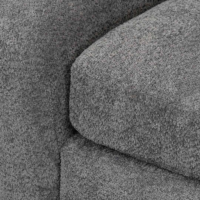 CLC8110-CA 3 Seater Fabric Sofa - Iron Grey