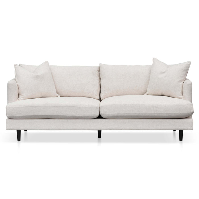 CLC8114-CA 3 Seater Fabric Sofa - Silver Rust