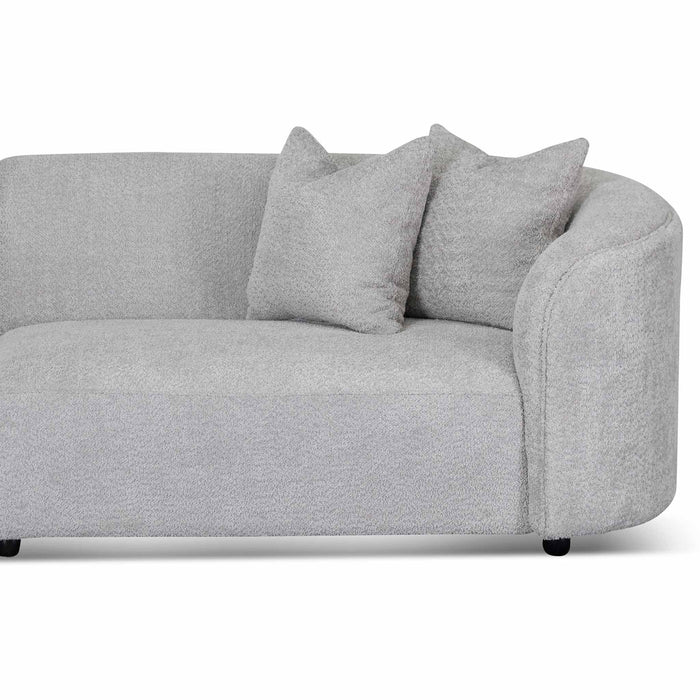 CLC8119-CA 4 Seater Sofa - Light Grey Fleece