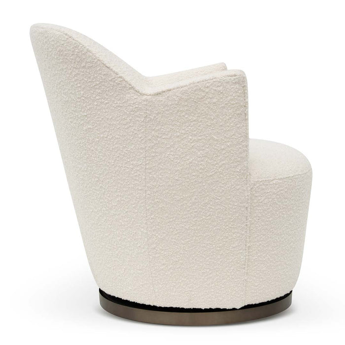 CLC8121-CA Armchair - Ivory White Boucle