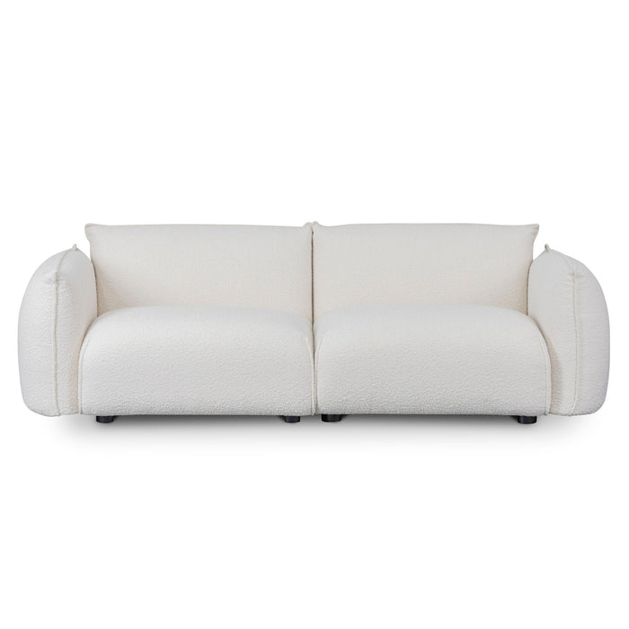 CLC8177-IG 3 Seater Sofa - White Wash Boucle