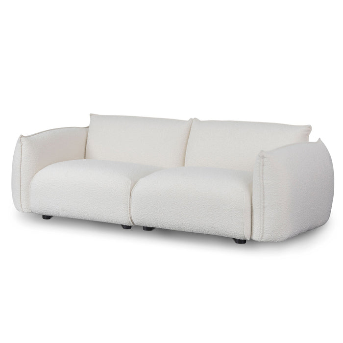 CLC8177-IG 3 Seater Sofa - White Wash Boucle