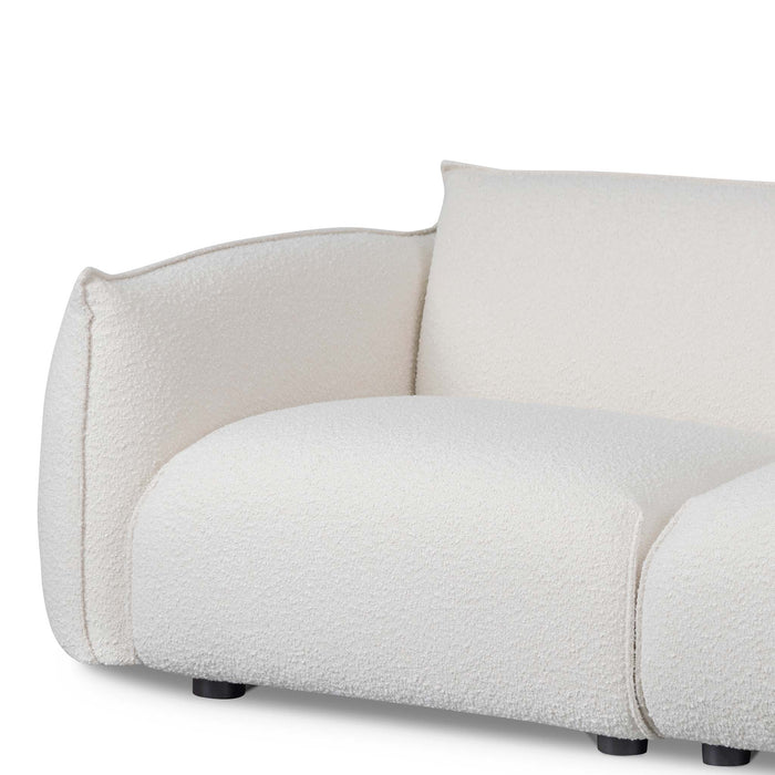 CLC8177-IG 3 Seater Sofa - White Wash Boucle