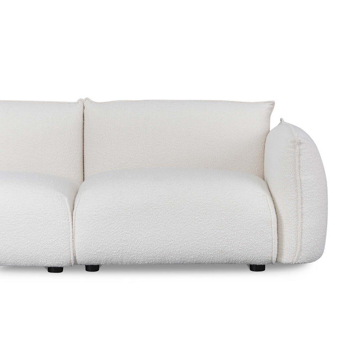 CLC8177-IG 3 Seater Sofa - White Wash Boucle