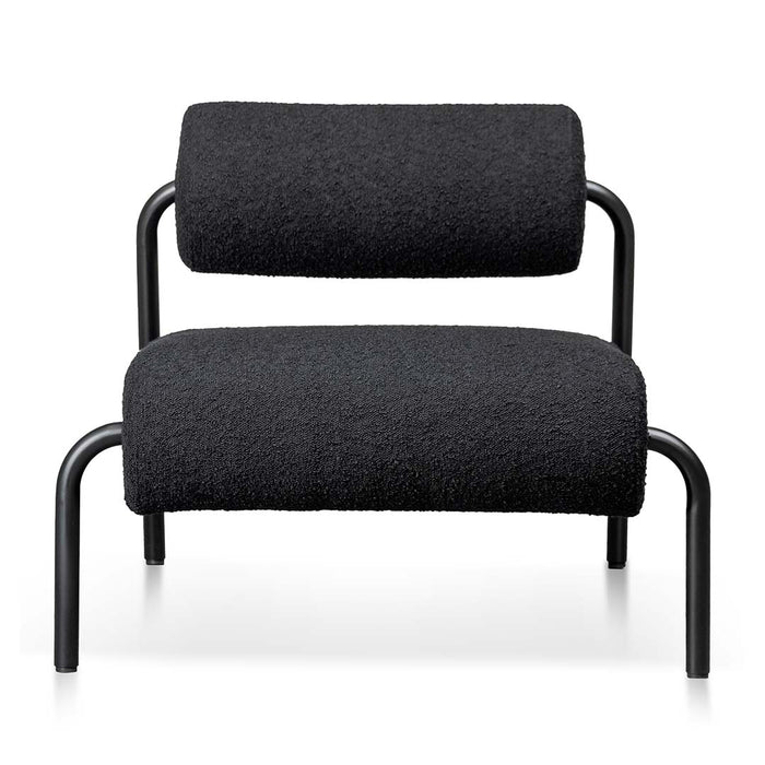 CLC8219-IG Lounge Chair - Black Boucle