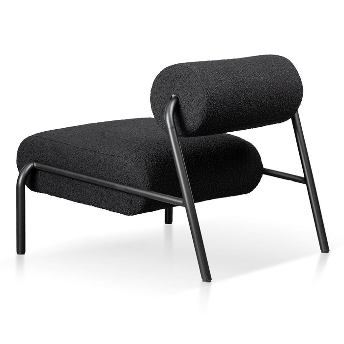 CLC8219-IG Lounge Chair - Black Boucle