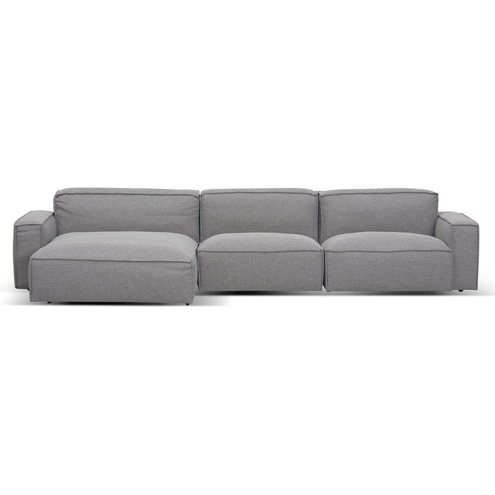 CLC8328-KSO Left Chaise Sofa - Graphite Grey