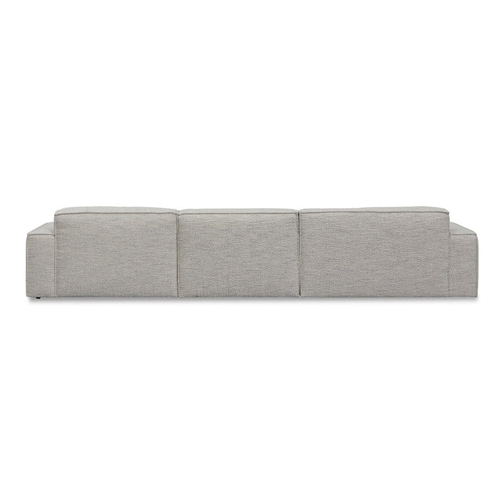 CLC8332-KSO Left Chaise Fabric Sofa - Fog Grey