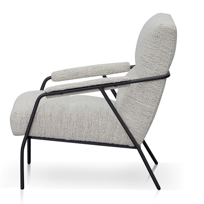 CLC8334-KSO Fabric Armchair - Fog Grey