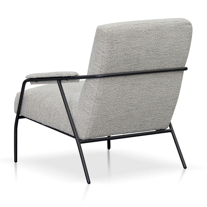 CLC8334-KSO Fabric Armchair - Fog Grey