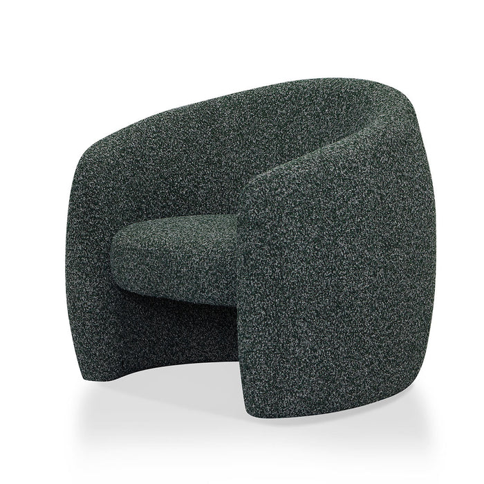 CLC8464-CA Fabric Armchair - Green Boucle