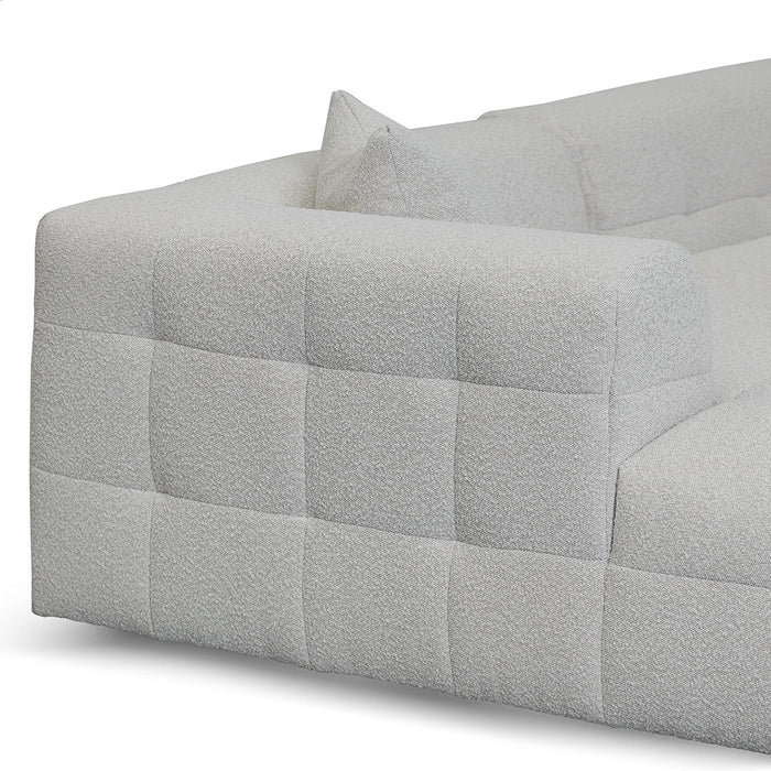 CLC8473-CA Left Chaise Sofa - Pearl Boucle