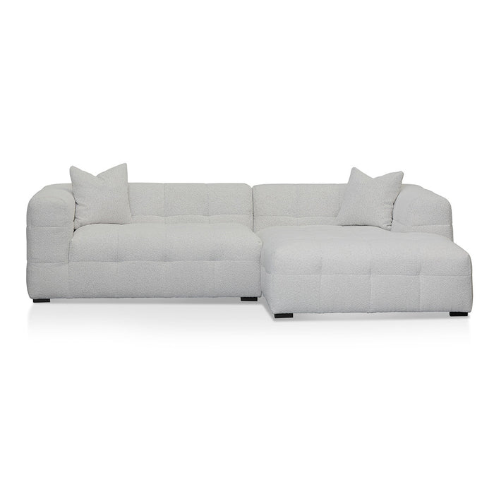 CLC8474-CA Right Chaise Sofa - Pearl Boucle