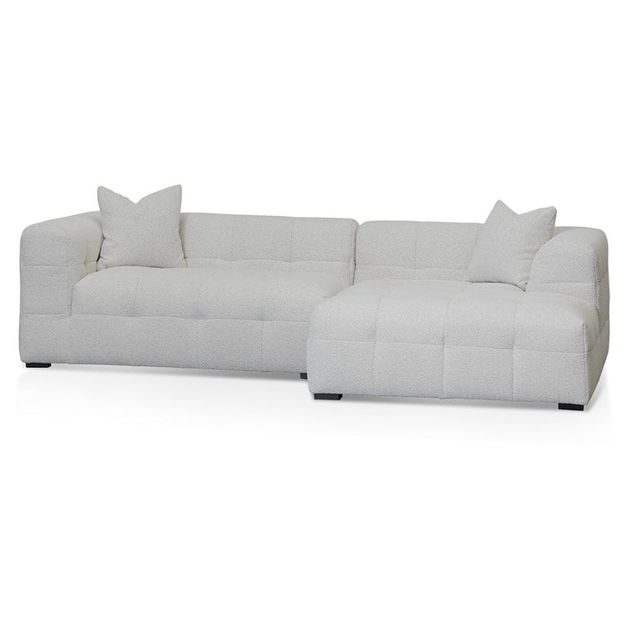 CLC8474-CA Right Chaise Sofa - Pearl Boucle