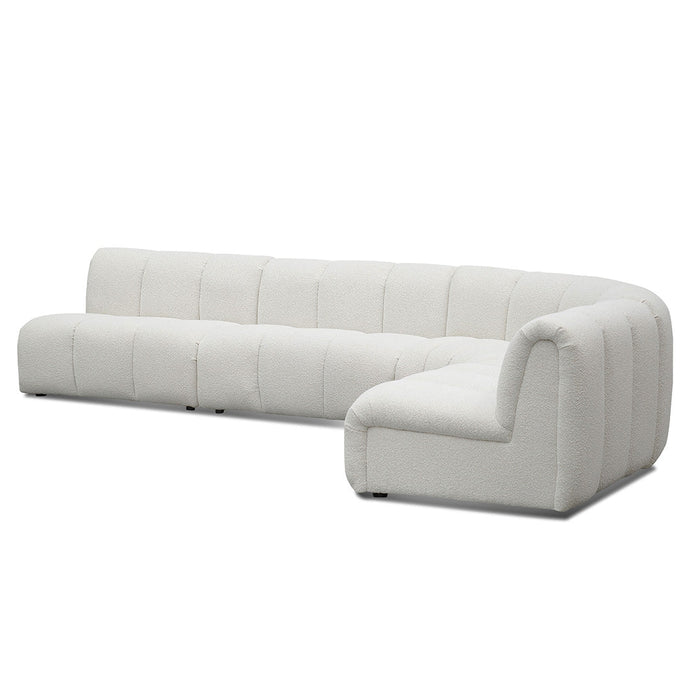 CLC8478-CA Modular Sofa - Pearl Boucle