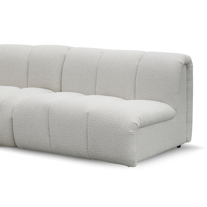 CLC8478-CA Modular Sofa - Pearl Boucle