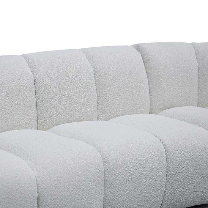 CLC8478-CA Modular Sofa - Pearl Boucle