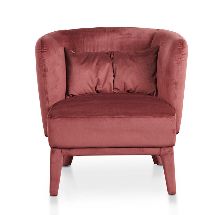 CLC8513-FS Fabric Armchair - Elegant Plum