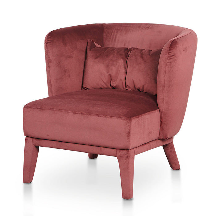 CLC8513-FS Fabric Armchair - Elegant Plum