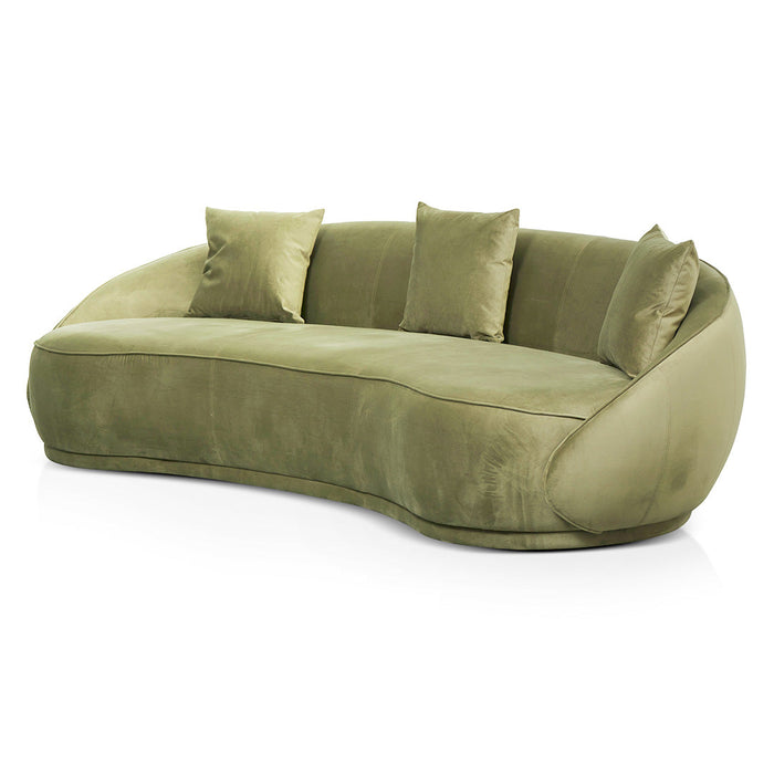 CLC8514-FS 4 Seater Fabric Sofa - Elegant Sage