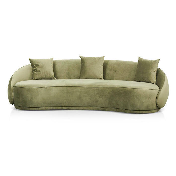 CLC8514-FS 4 Seater Fabric Sofa - Elegant Sage