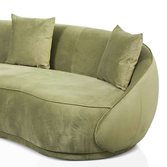 CLC8514-FS 4 Seater Fabric Sofa - Elegant Sage