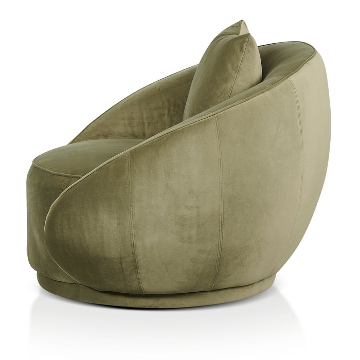 CLC8515-FS Fabric Armchair - Elegant Sage