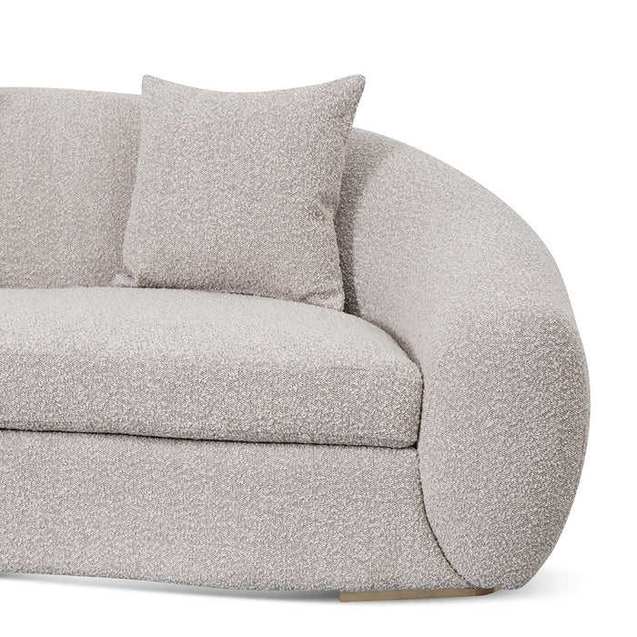 CLC8536-FS 3 Seater Sofa - Ash Grey Boucle